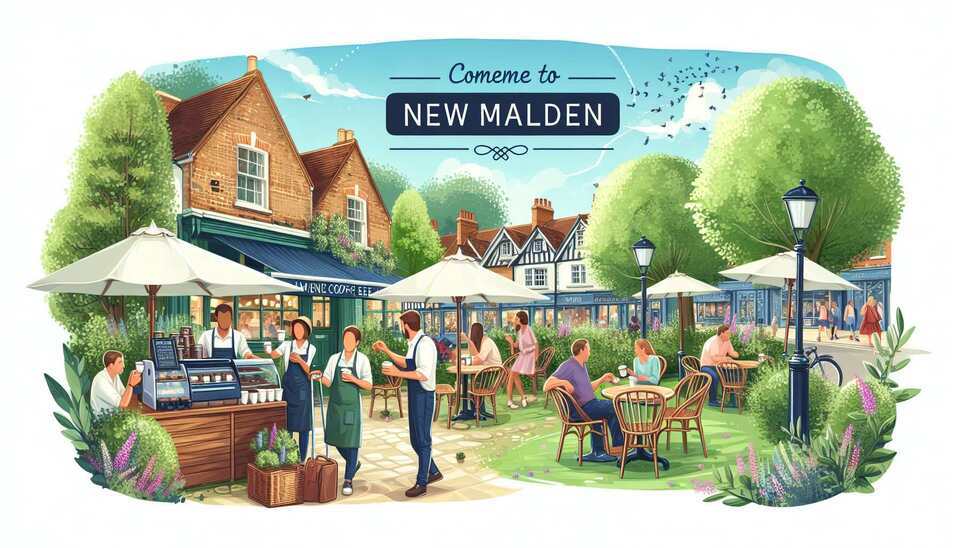 Charming Coffee Spots in New Malden>