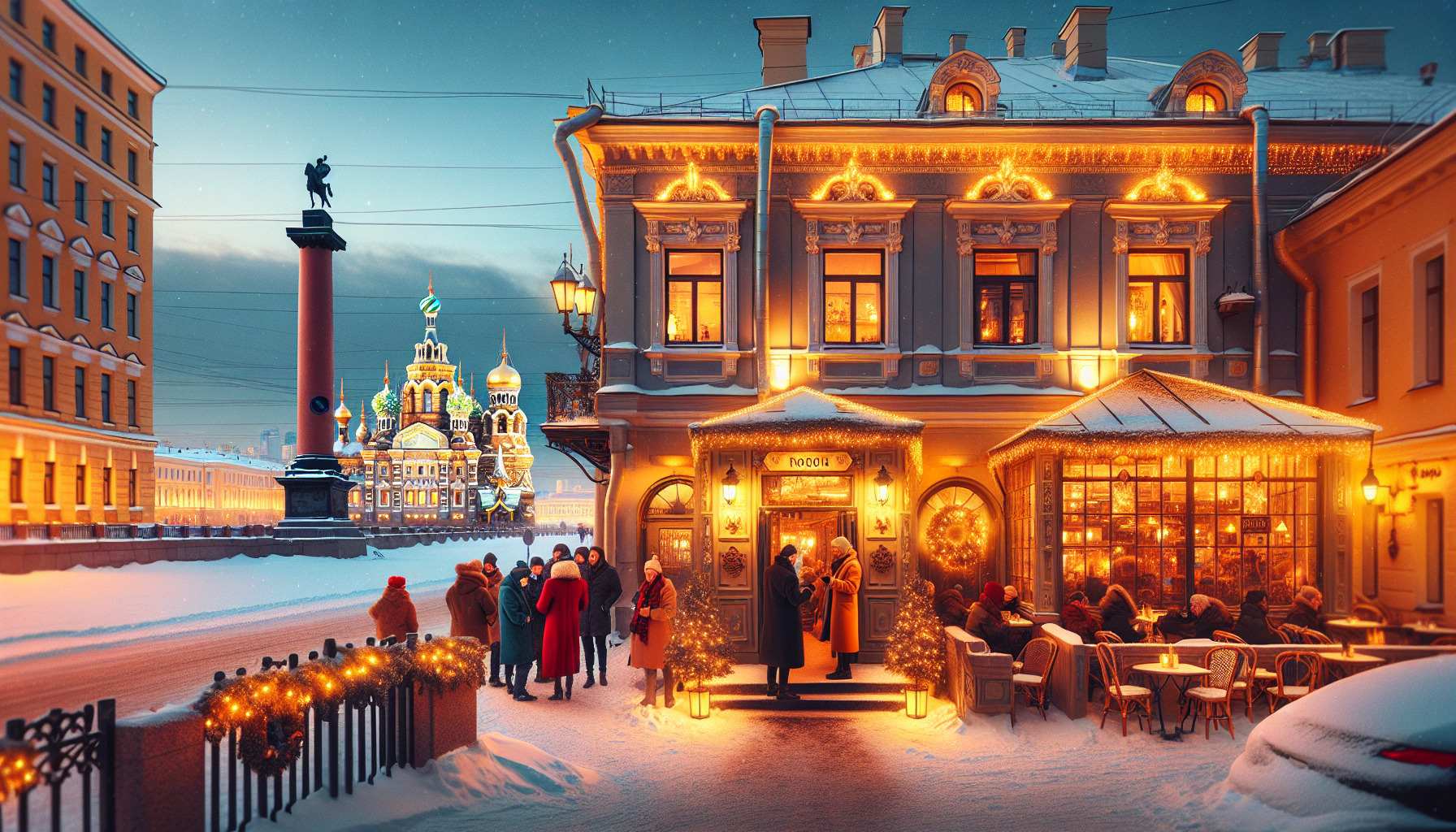 Уютные рестораны с комнатами в Питере