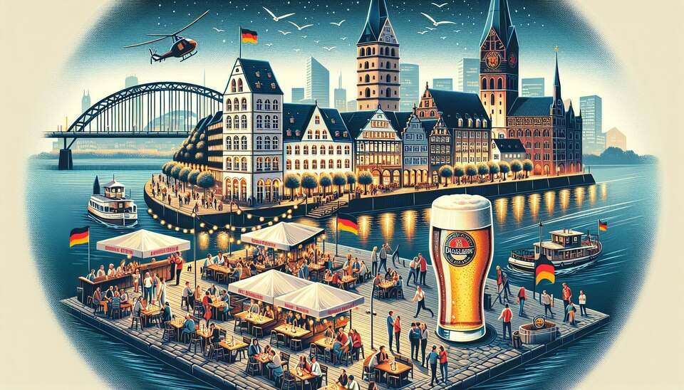 Entdecken Sie Düsseldorfs beste Brauhäuser und Bars!>