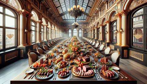 Мясные деликатесы в ресторанах Екатеринбурга