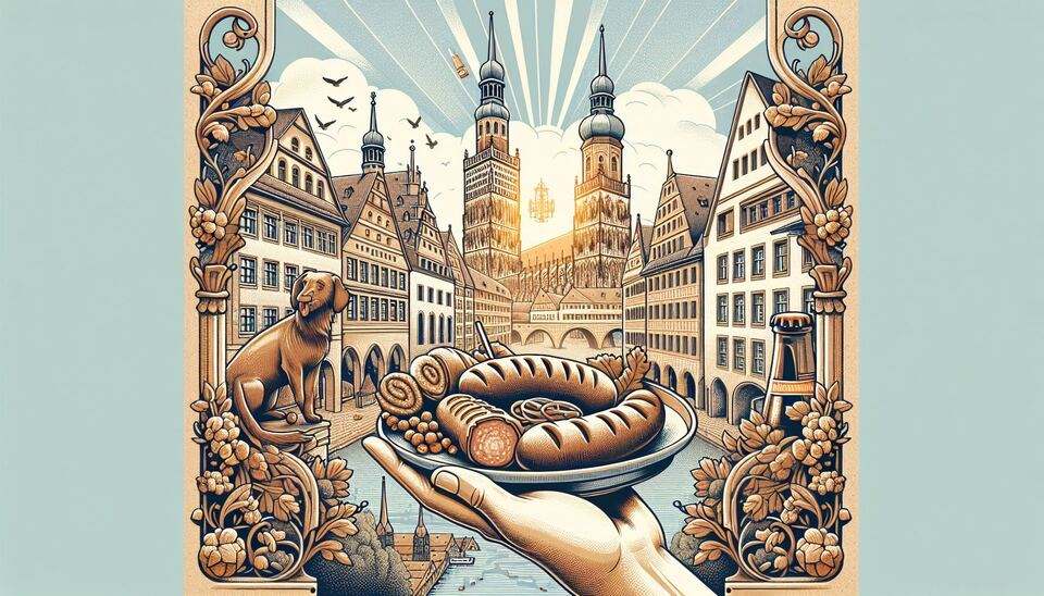 Entdecke leckere Nürnberger Bratwurst in Nürnberg!>