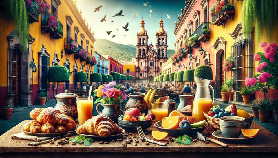 Desayunos deliciosos en San Miguel de Allende>