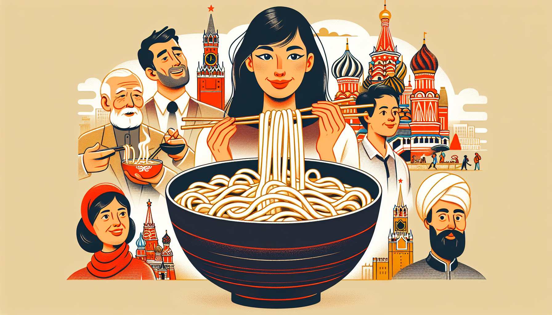 Попробуйте самый вкусный удон в Москве!