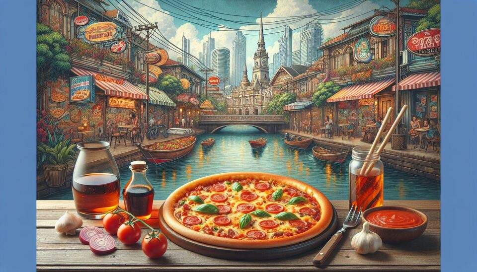 Delicious Italian and Fast Food Pizza in Pattaya>