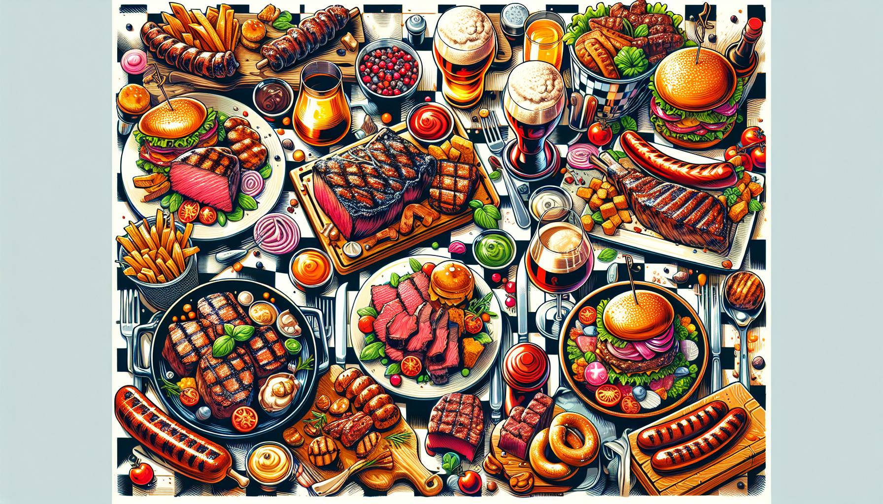 Лучшие рестораны для любителей мяса