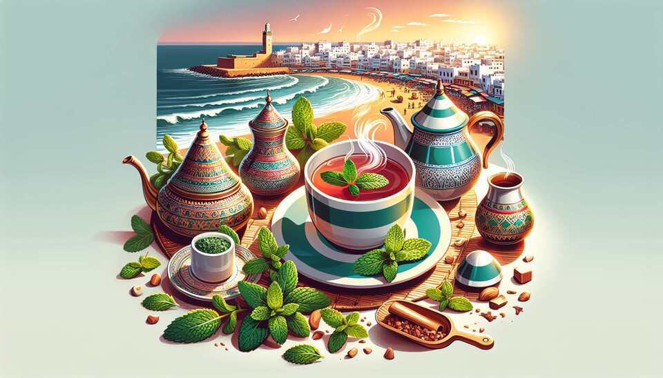 Goûtez au Thé à la Menthe à Agadir>