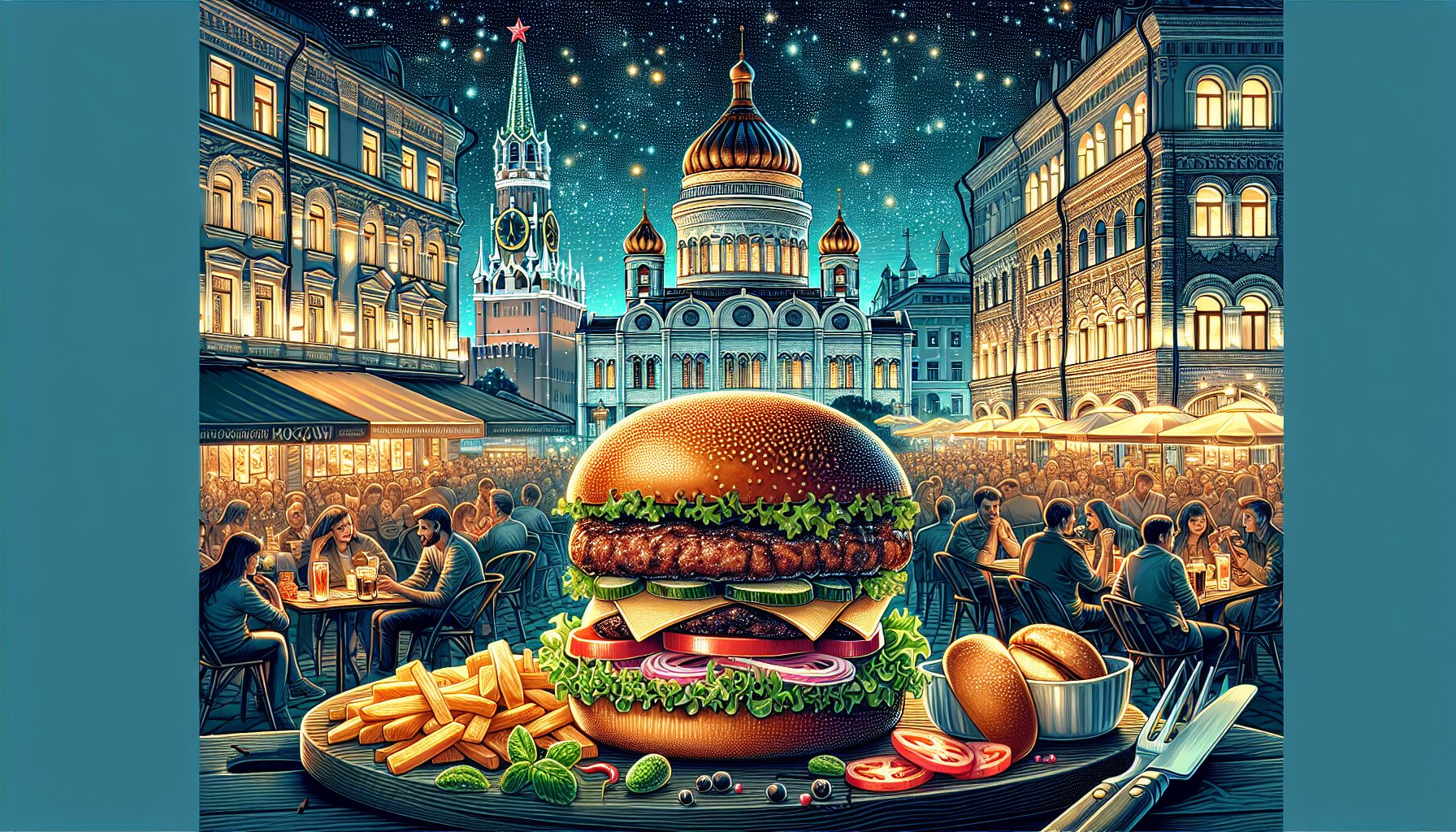Вкусные бургеры в Москве: лучшие рестораны города