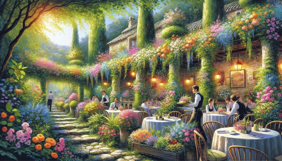 Restaurantes Encantadores: Keywords Jardin & Garden>