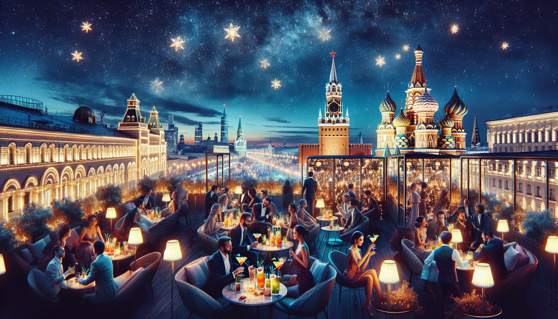 Места для коктейлей в Москве: наслаждение вкусом!