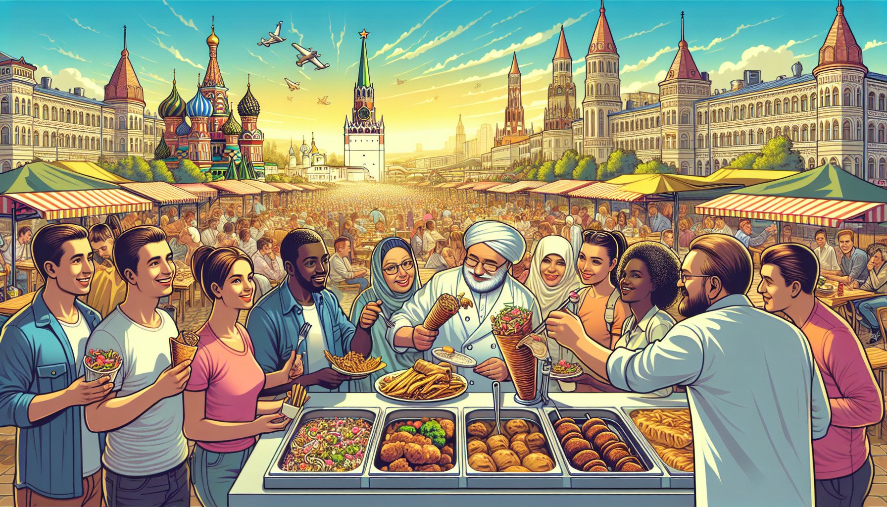 Лучшие места уличной еды в Краснодаре