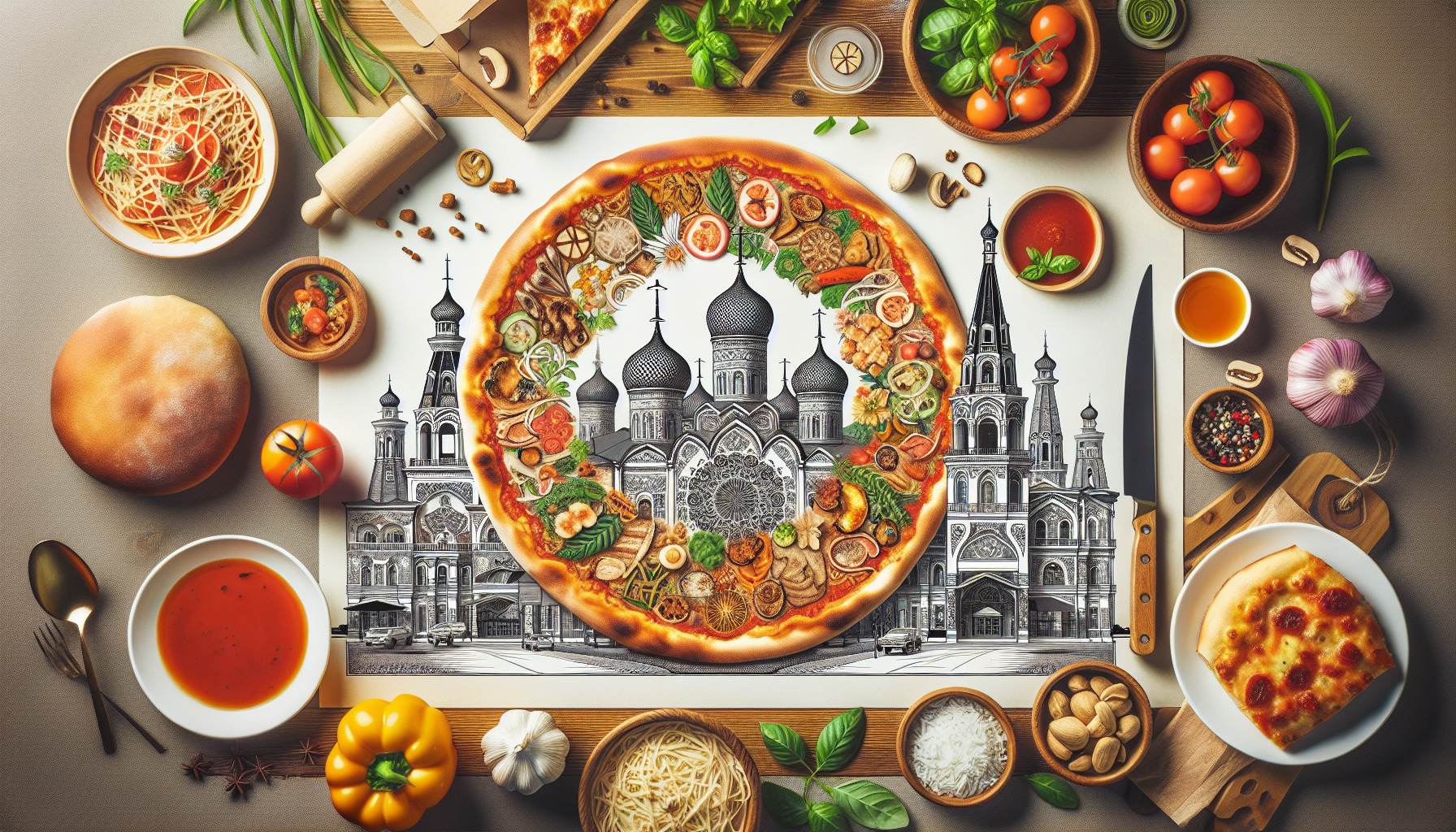 Вкусная пицца в лучших ресторанах Астрахани