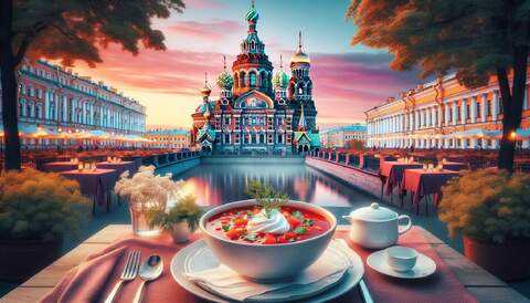 Лучшие рестораны с борщом в Санкт-Петербурге