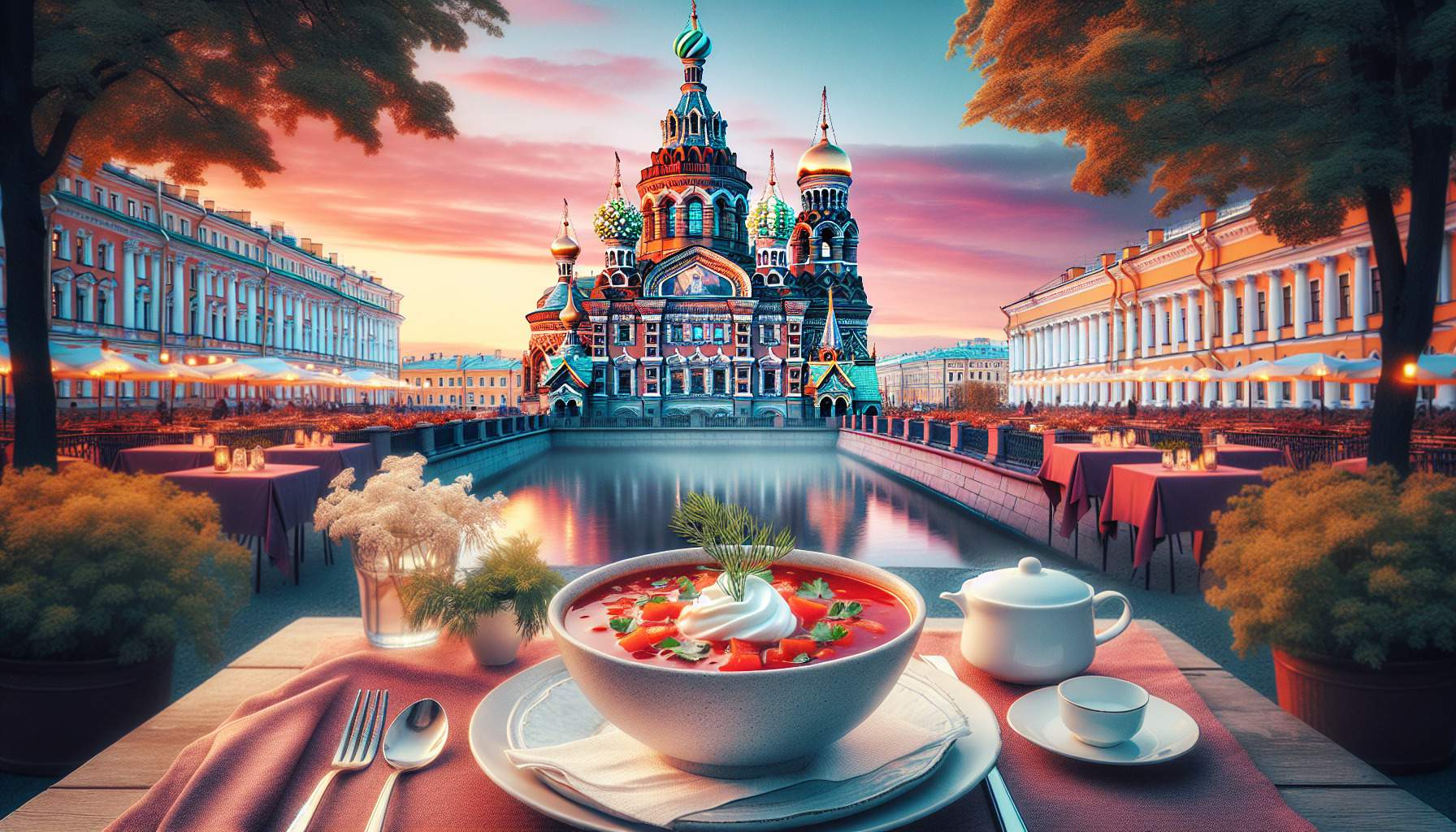 Лучшие рестораны с борщом в Санкт-Петербурге