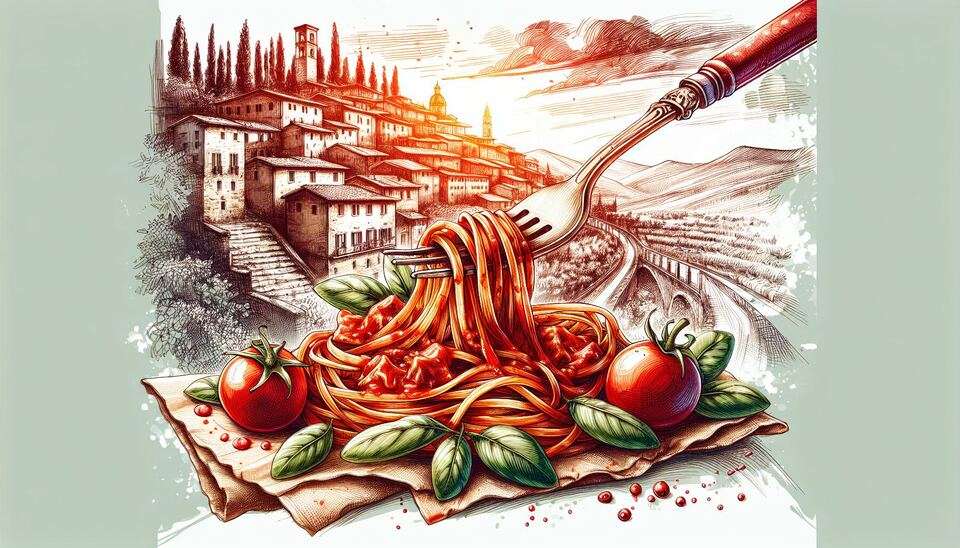 Scopri i sapori dell'amatriciana a Palombara Sabina!>