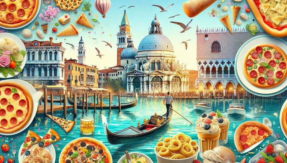 Gemas culinarias italianas en la bella Venecia>
