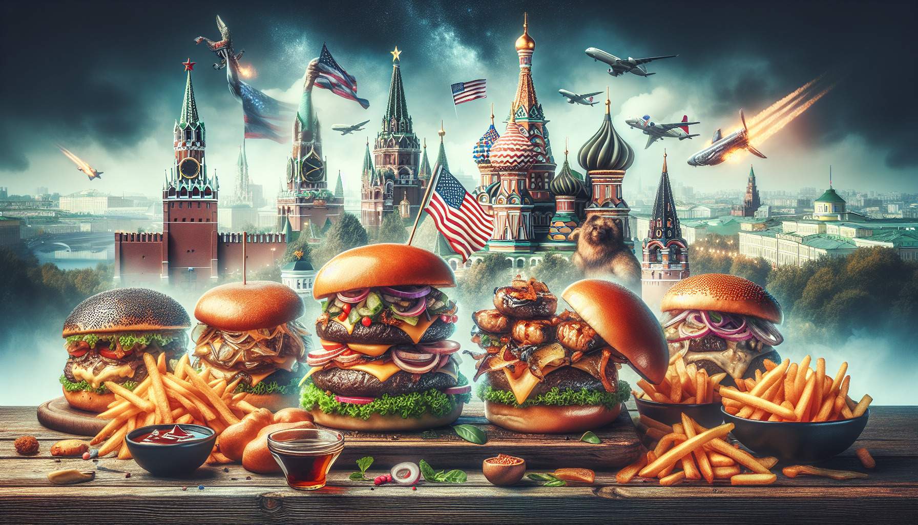 Американская кухня в Москве: лучшие бургеры