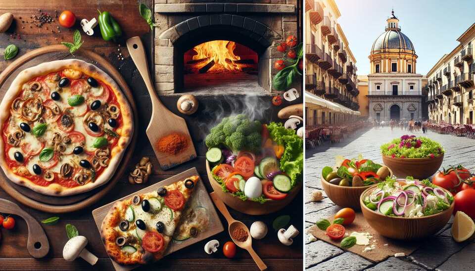 Delicious Pizzas & Fresh Salads in Palermo>