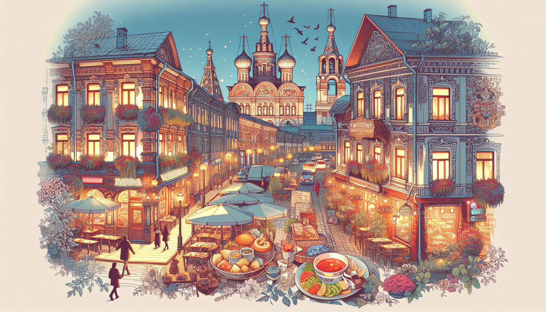 Откройте популярные рестораны Вологды!
