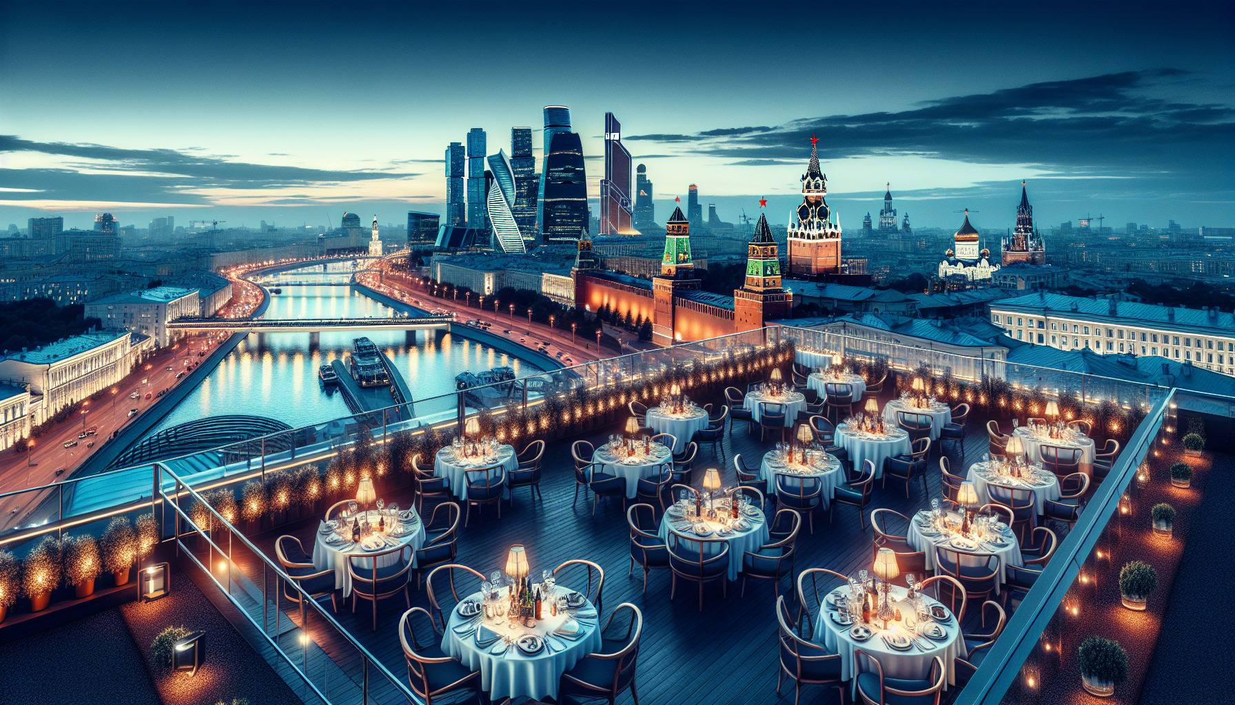 Лучшие рестораны на крыше в Москве