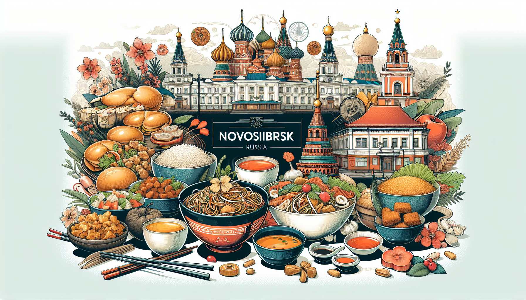 Попробуйте паназиатскую кухню в Новосибирске
