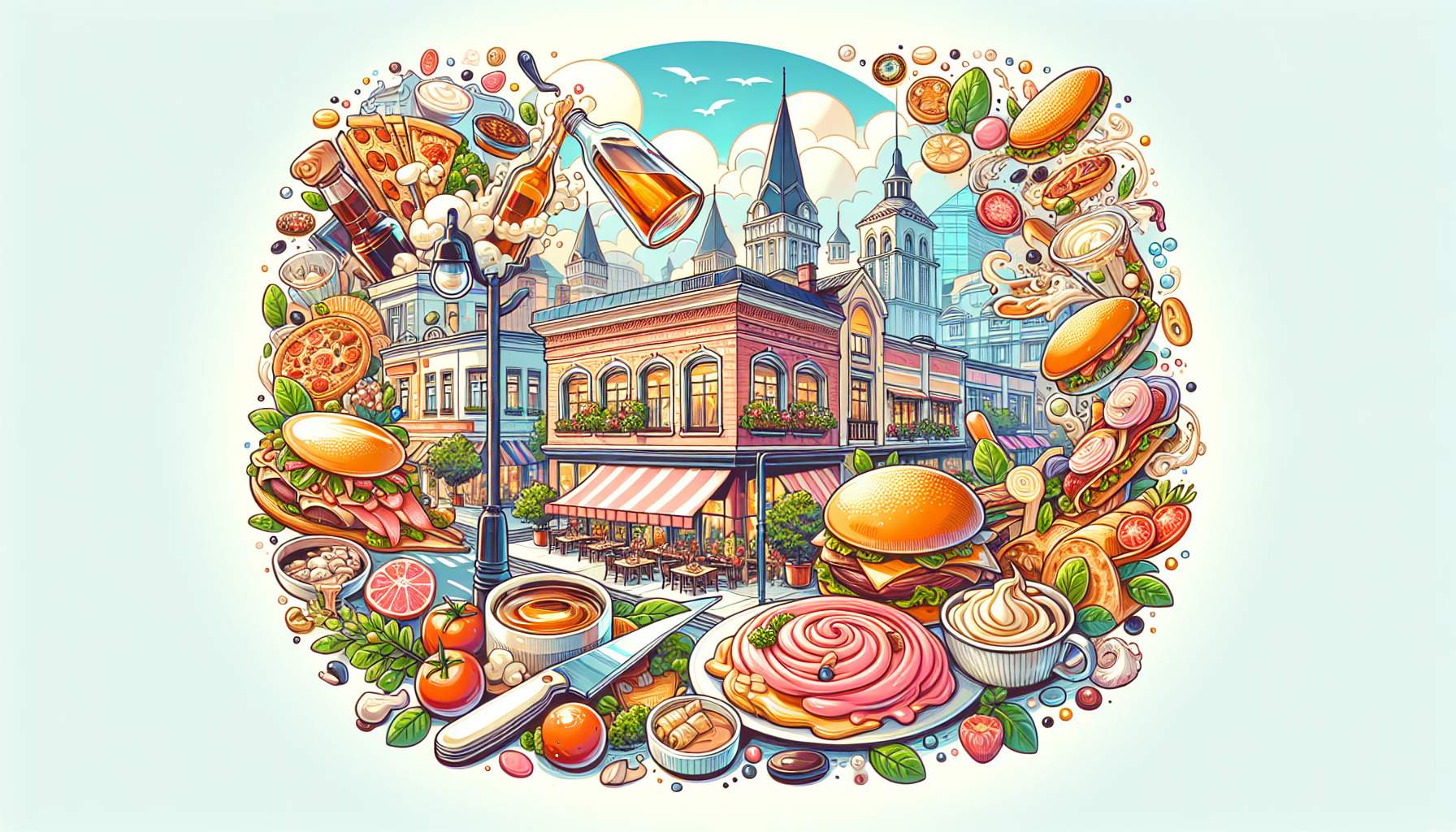 Вкусная еда в Уфе: лучшие рестораны города