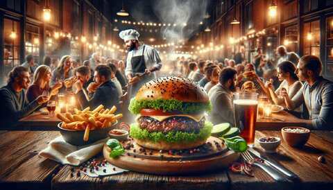 Вкусные бургеры в ресторанах Старого Оскола