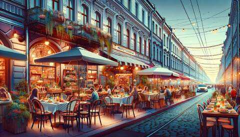 Вкусные и доступные рестораны на пр. Просвещения