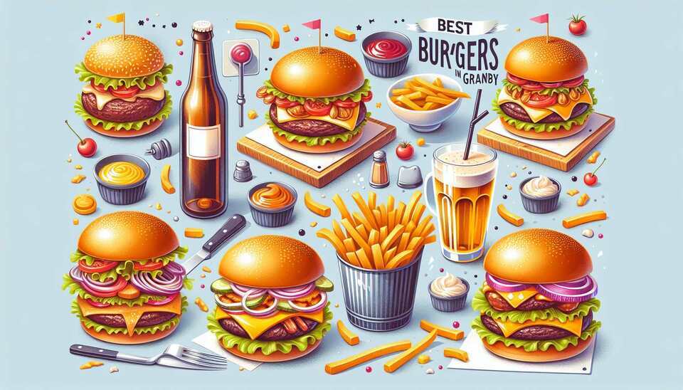 Les Meilleurs Burgers à Granby>