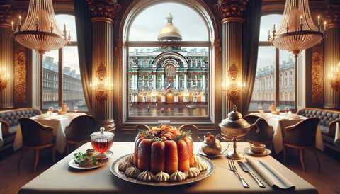 Санкт-Петербург: лучшие рестораны с кулебякой