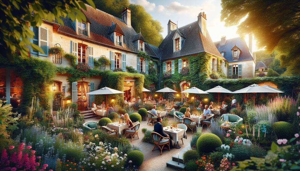 Restaurants à Mennecy avec jardins enchanteurs>