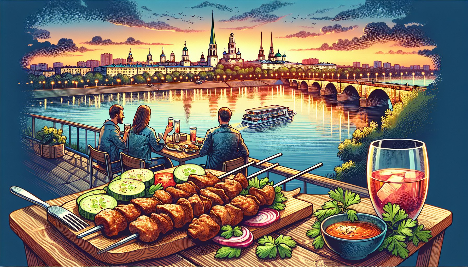 Лучшие рестораны с шашлыком и люля-кебабом в Сормово