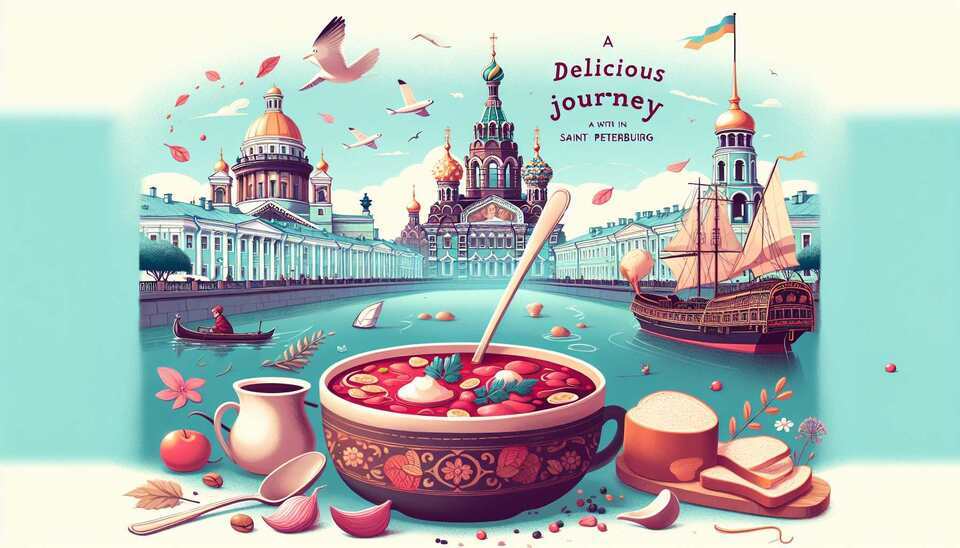 Вкусное путешествие с украинским борщом в Питере>