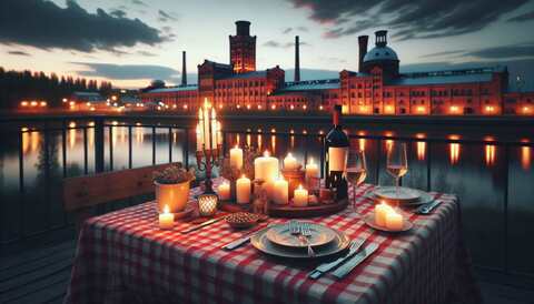 Романтический ужин при свечах в Иваново