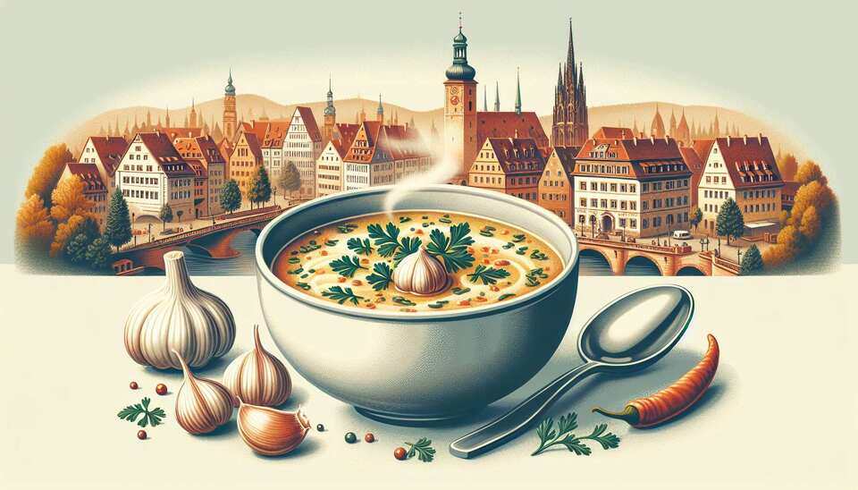 Köstliche Knoblauchsuppe in Nürnberg entdecken>