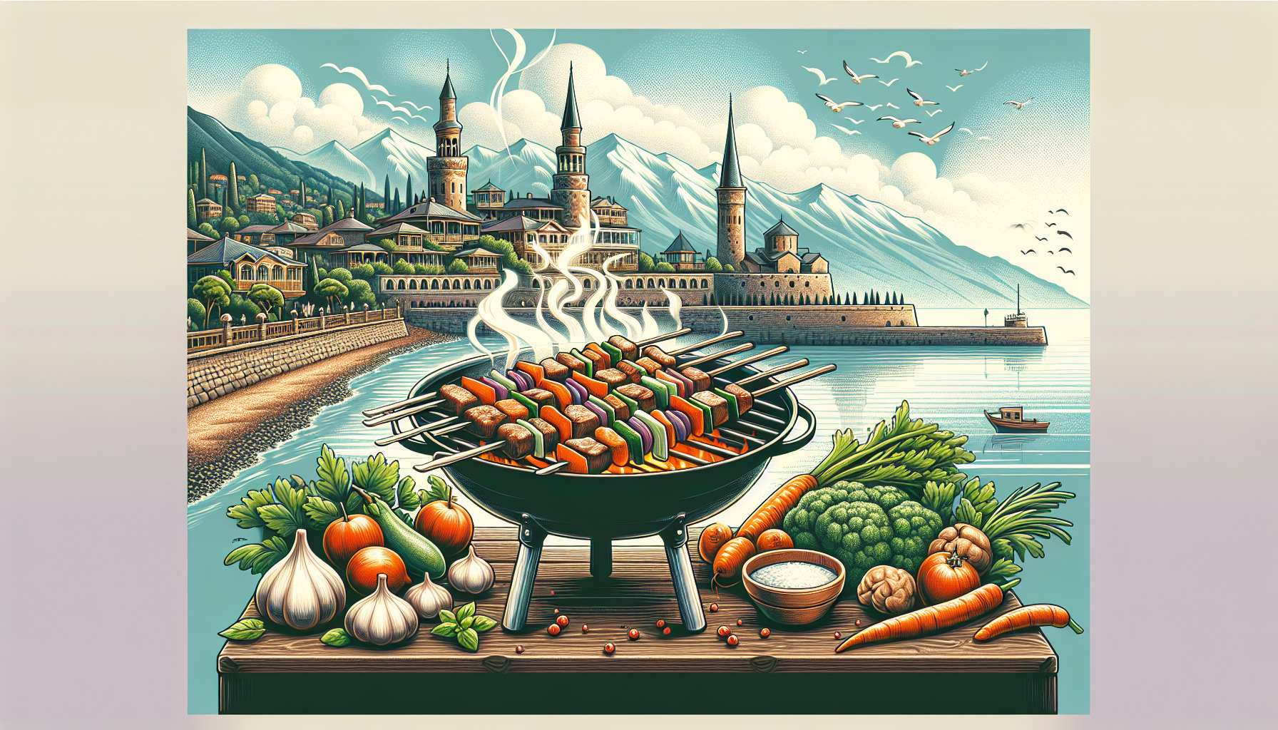 Откройте для себя лучшие шашлычные в Сухуми