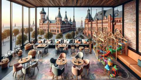 Лучшие рестораны Калининграда с детскими комнатами