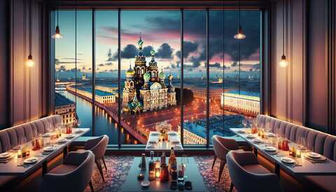 Рестораны Санкт-Петербурга с потрясающим видом