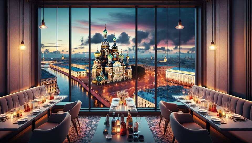 Рестораны Санкт-Петербурга с потрясающим видом>