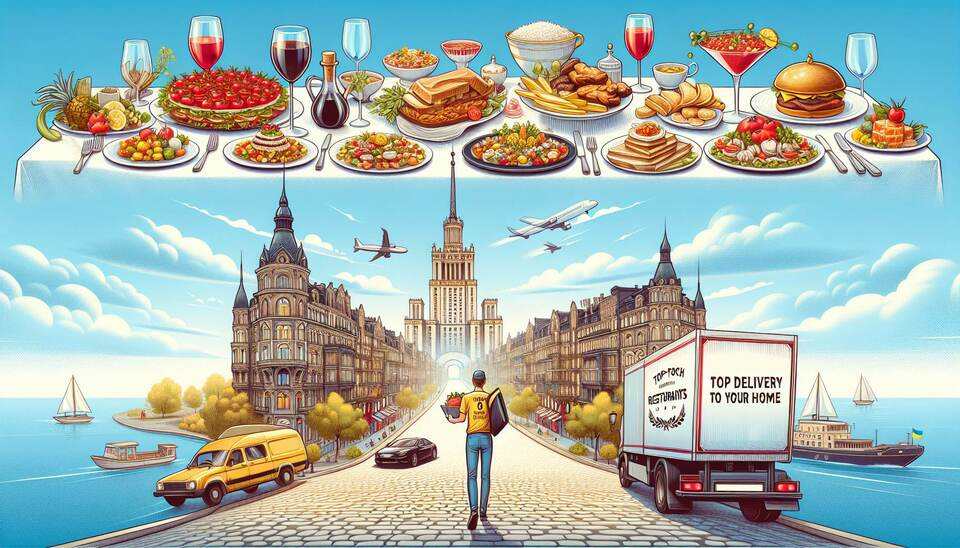 Лучшие рестораны Днепра с доставкой на дом>