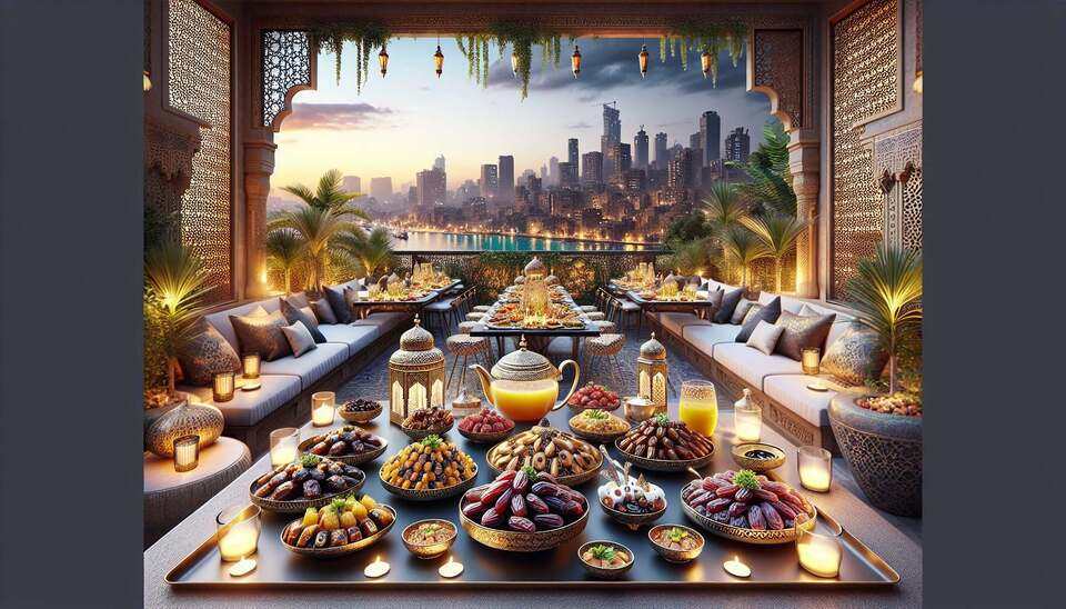 Delightful Iftar Buffets in New Cairo City>
