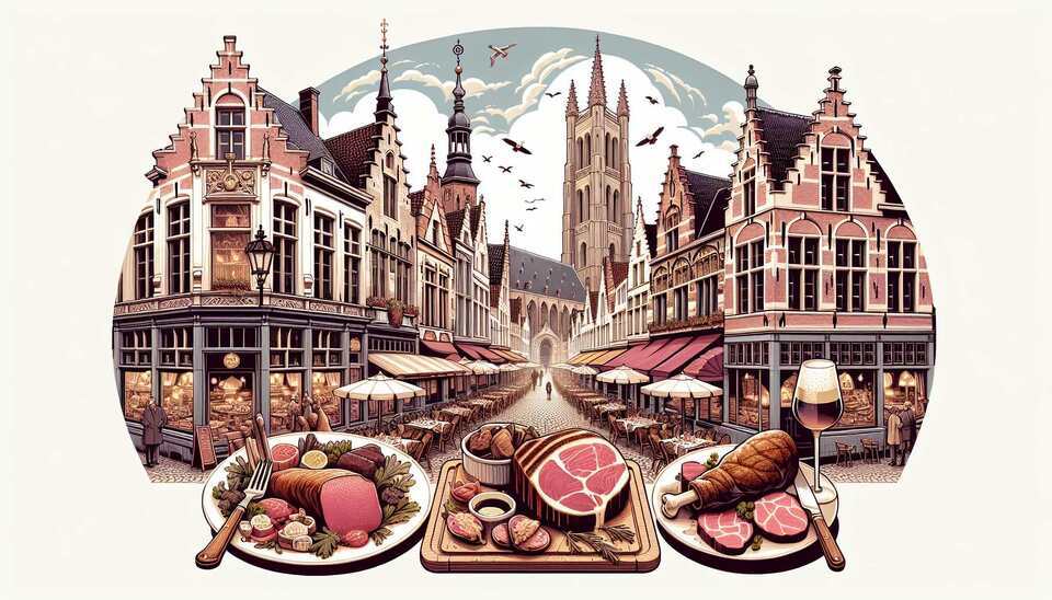 Découvrez les meilleurs restaurants de viande à Bruges>