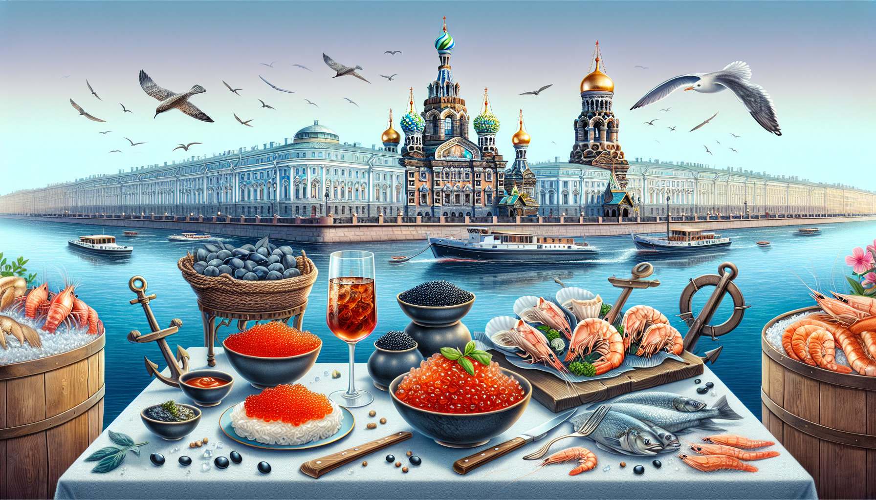 Лучшие рыбные рестораны в Санкт-Петербурге!