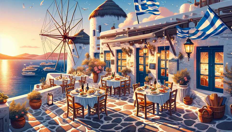 Discover Affordable Greek Dining in Mikonos>