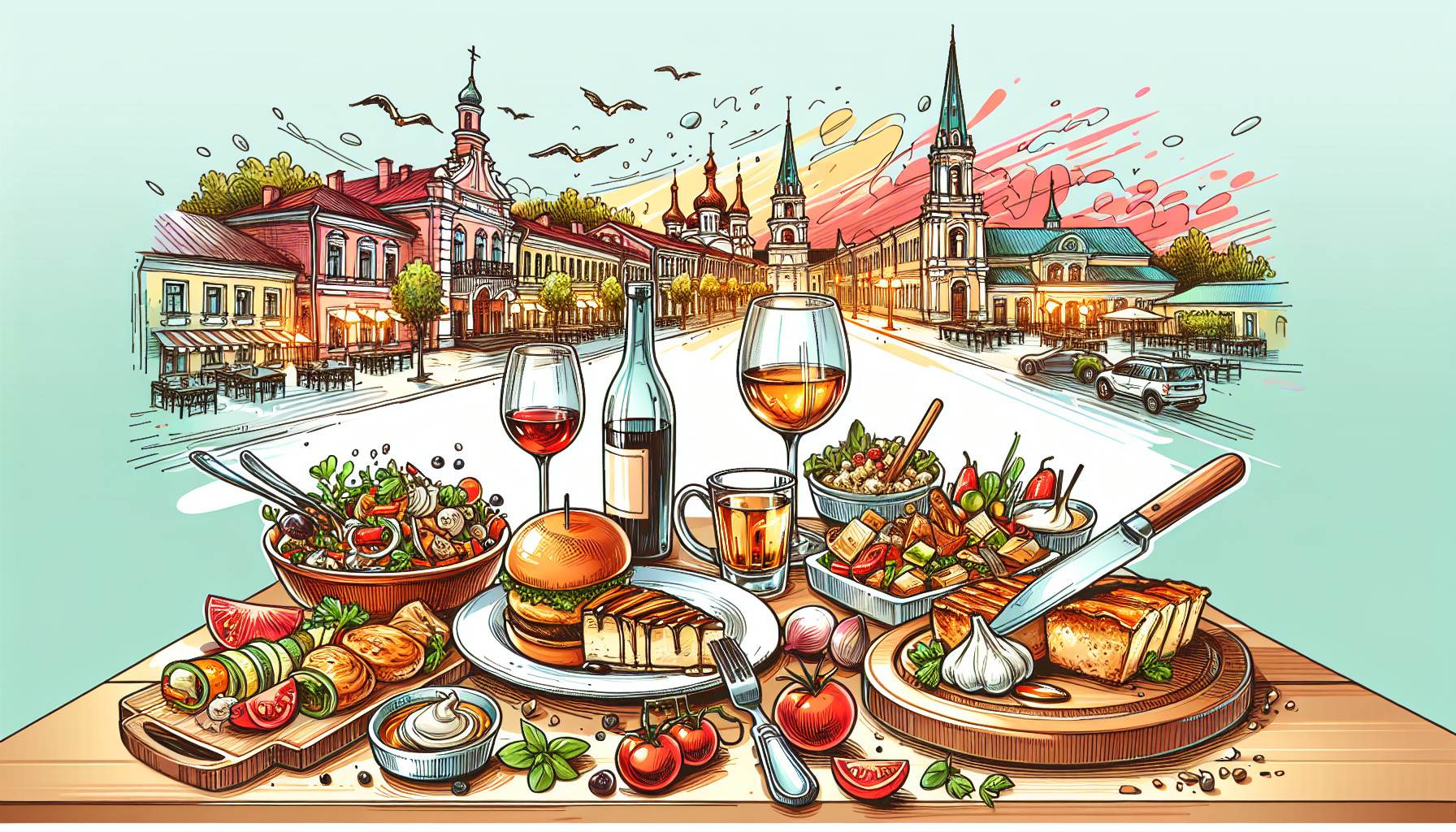 Вкусные рестораны Коломны с большими порциями