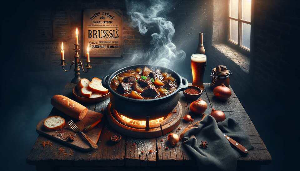 Délectez-vous à Bruxelles : Carbonade Flamande spéciale>