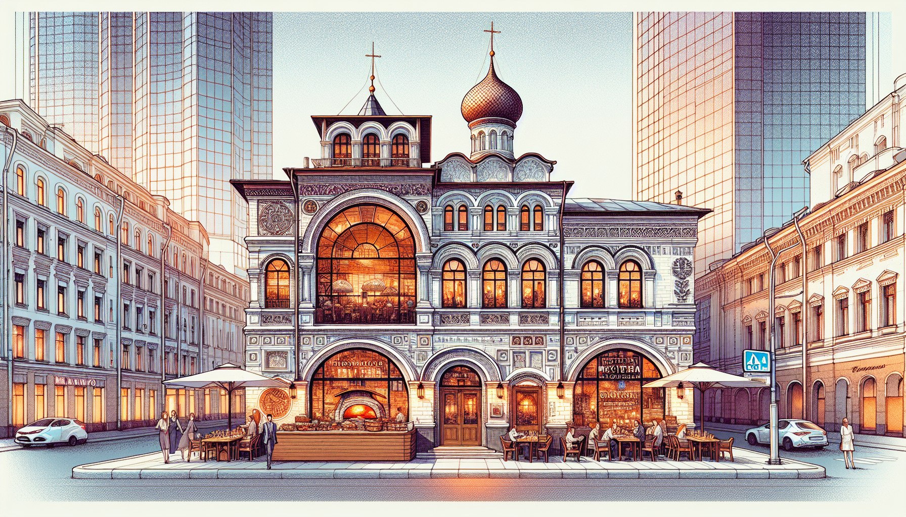 Лучшие рестораны Москвы с дровяной печью
