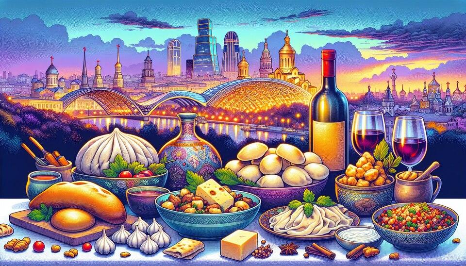 Вкуснейшие грузинские рестораны в Москве>