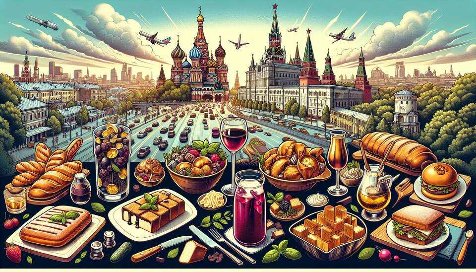 Восхитительные рестораны Москвы: меню на любой вкус!>