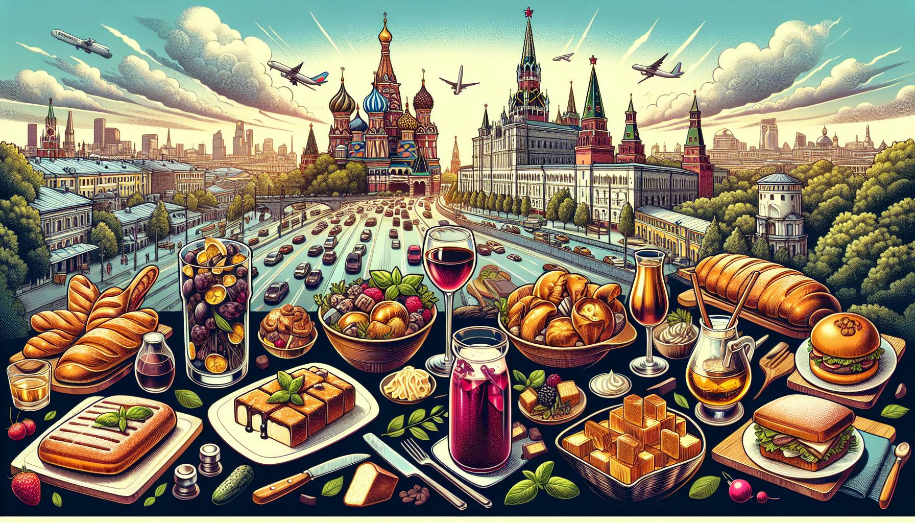 Восхитительные рестораны Москвы: меню на любой вкус!