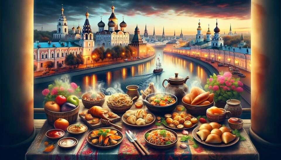 Откройте мир местной кухни в Нижнем Новгороде!>